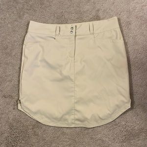 Pretty adidas khaki beige skort in size 4